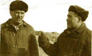 Слепцов А. Ф. (справа) Рябцев В. Т.