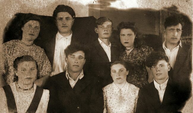Некрасовская молодёж 1949г