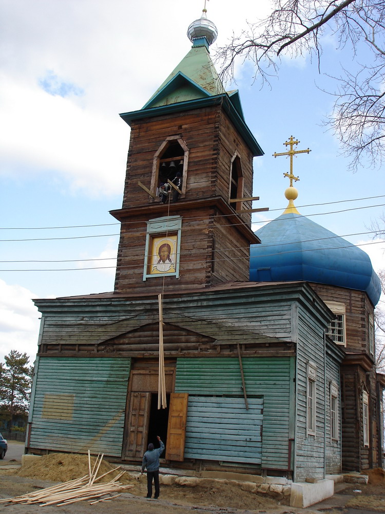 Реставрация храма в Ивановке