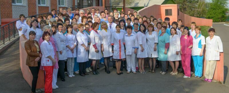 Коллектив Ивановской больницы